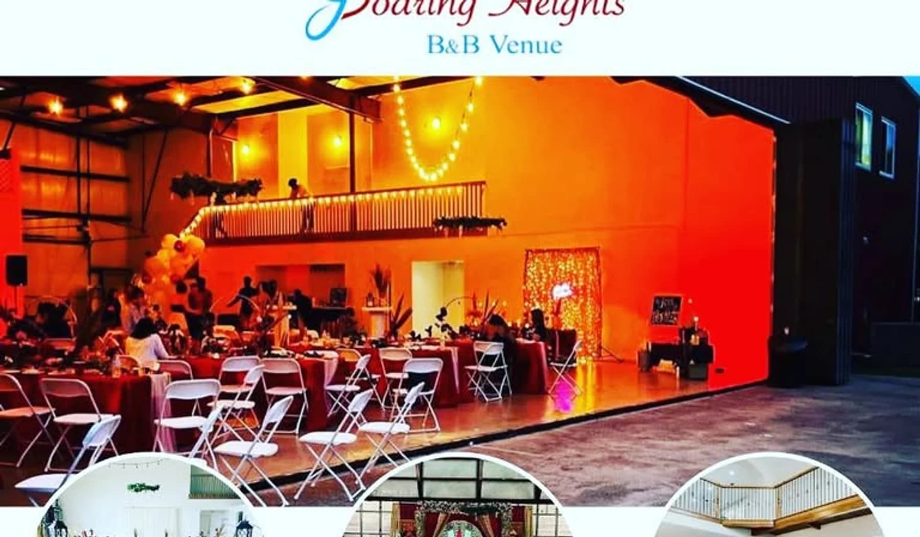 A celebration inside Soaring Heights venue